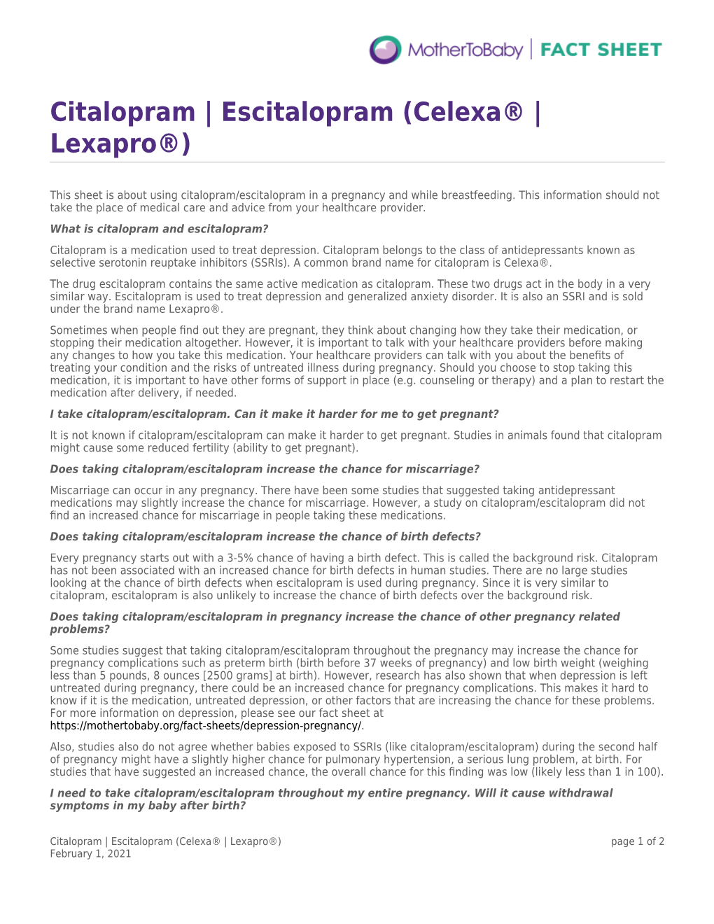 Citalopram/Escitalopram (Celexa/Lexapro