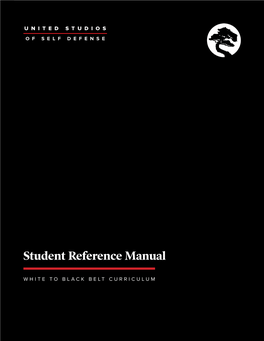 Student Reference Manual