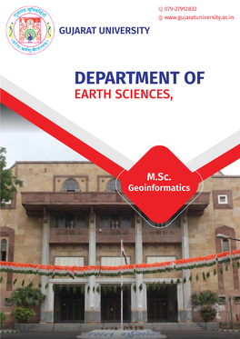 Department of Earth Sciences