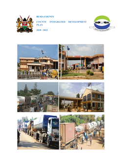 County Integrated Development Plan 2018-2022 Departmental Visions and Missions Were Inspired by These Aspirations