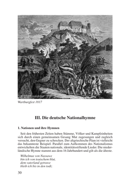 Die Deutsche Nationalhymne