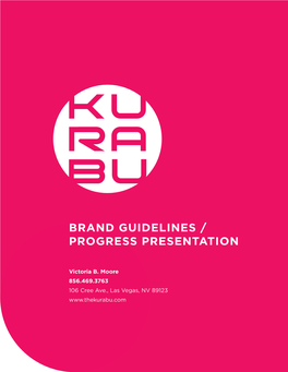 Brand Guidelines / Progress Presentation