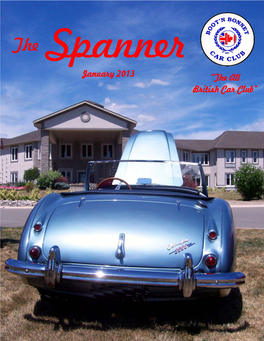 “The All British Car Club” January 2013