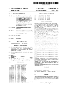 (12) United States Patent (10) Patent No.: US 8,148,089 B2 Anderson Et Al