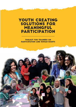 Youth Creating Solutions for Meaningful Participation