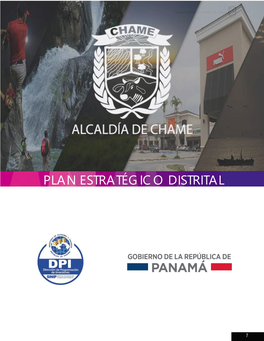 Plan Estratégico Distrital De Chame