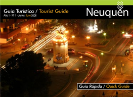 Mini Guía Turística Bilingue Neuquén