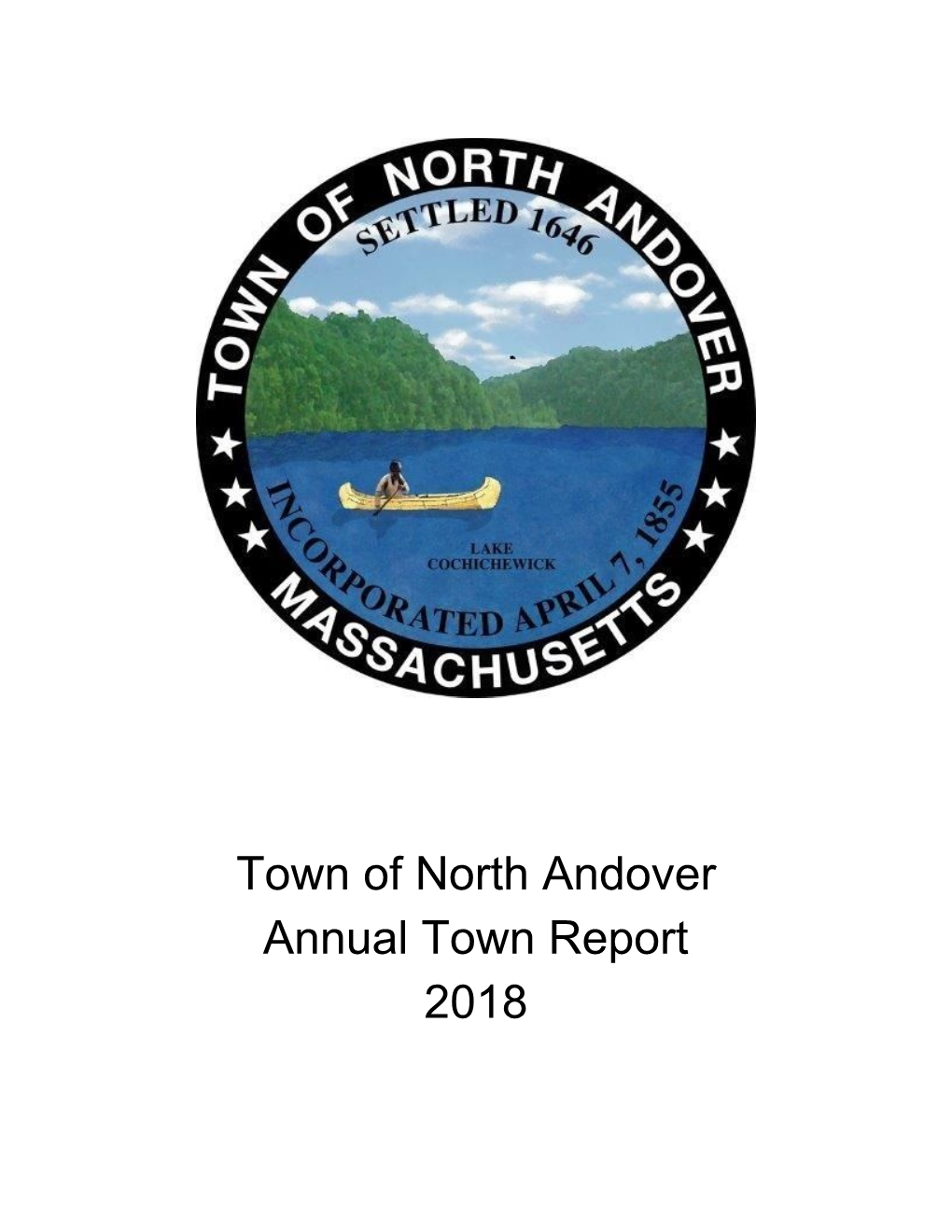 Town of North Andover Annual Town Report 2018