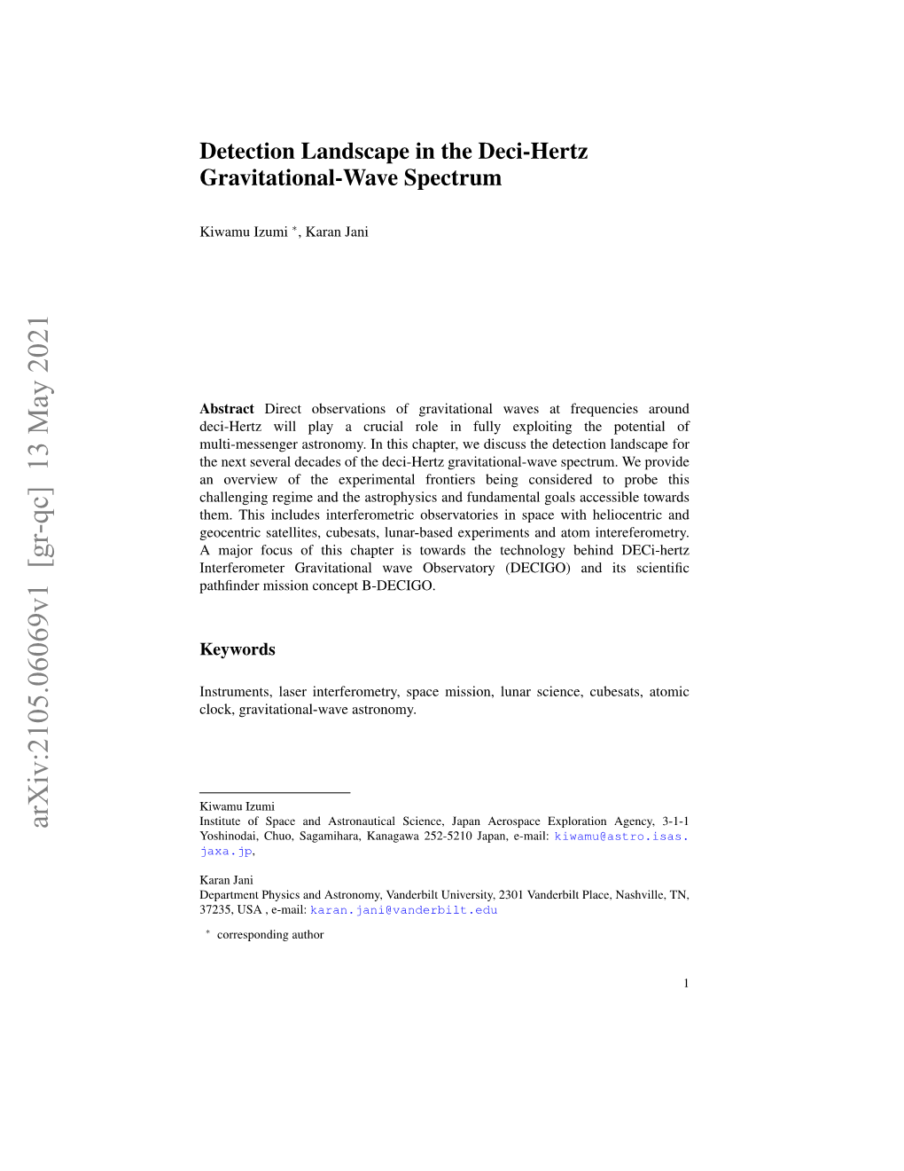 Detection Landscape in the Deci-Hertz Gravitational-Wave Spectrum