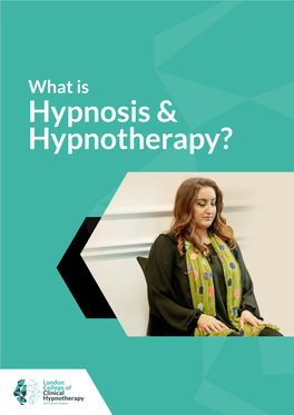 Hypnosis & Hypnotherapy?