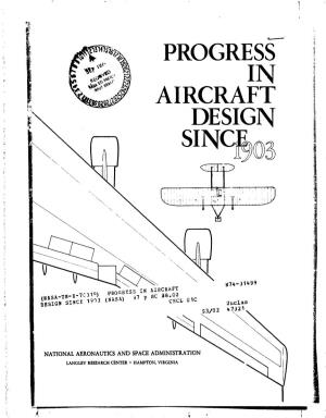 Shuttle/Progress in Aircraft Design Since 1903