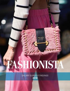 Fashionista Salary Report 2018