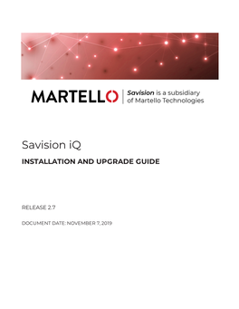 Matello Iq | Installation and Upgrade Guide