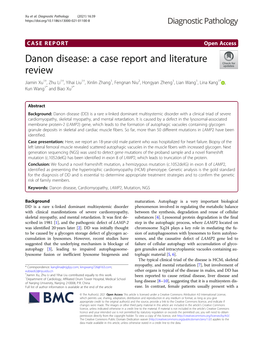 Danon Disease