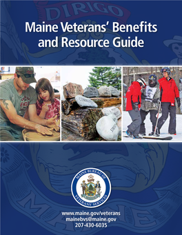 Maine Veterans' Benefits and Resource Guide