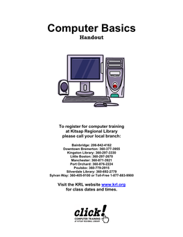 Computer Basics Handout