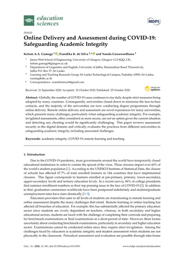 Safeguarding Academic Integrity