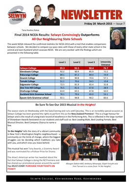 Selwyn Convincingly Outperforms All Our Neighbouring State Schools