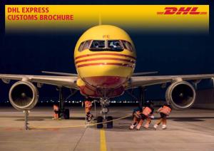 Dhl Express Customs Brochure an Adequate Service for Each Shipment