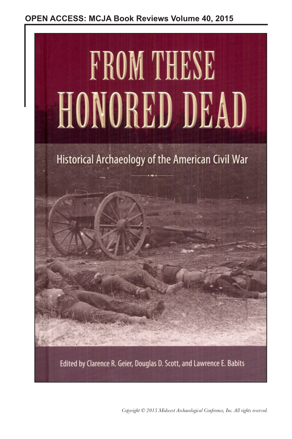 Historical Archaeology of the American Civil War