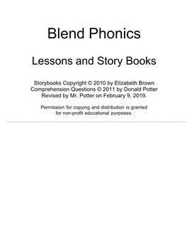 Blend Phonics