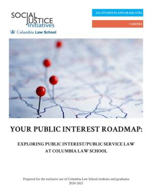 Your Public Interest Roadmap