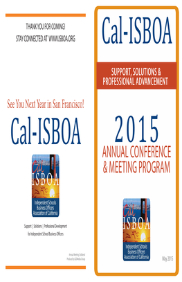Annual Conference & Meeting Program