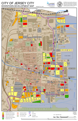 CITY of JERSEY CITY Represent Proposed Zoning Changes Or Project Feasibility