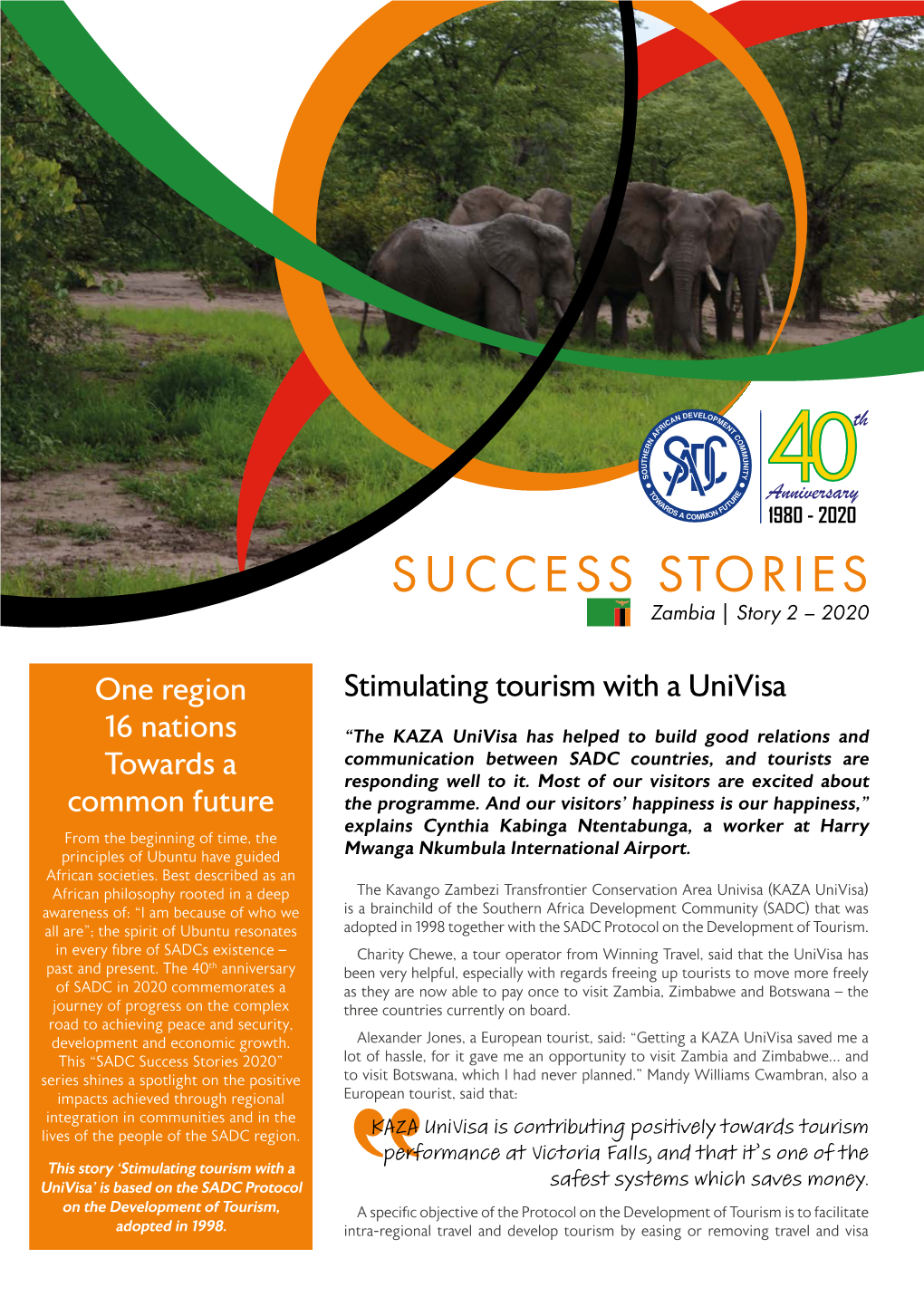 SUCCESS STORIES Zambia | Story 2 – 2020