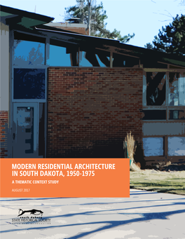 South Dakota Modern Residential Architecture Context Study, 1950-1975