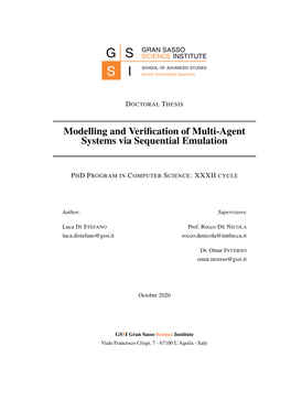 Modelling and Verification of Multi-Agent Systems Via Sequential Emulation
