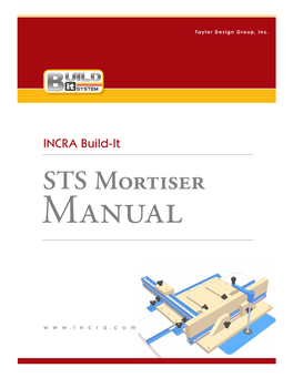 Build-It STS Mortiser Manual