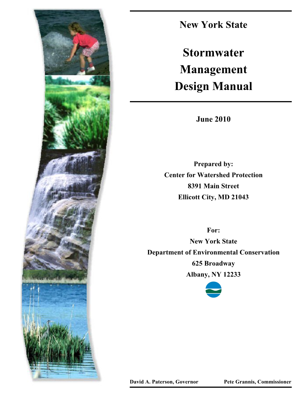 New York State Stormwater Management Design Manual