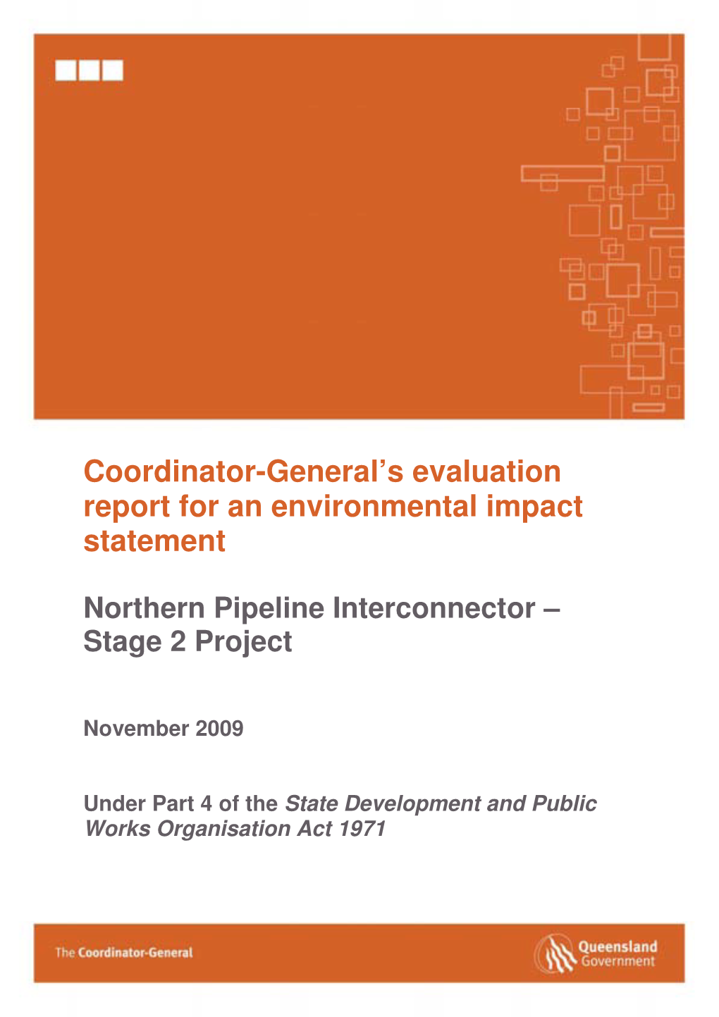 Northern Pipeline Interconnector – Stage 2 Project