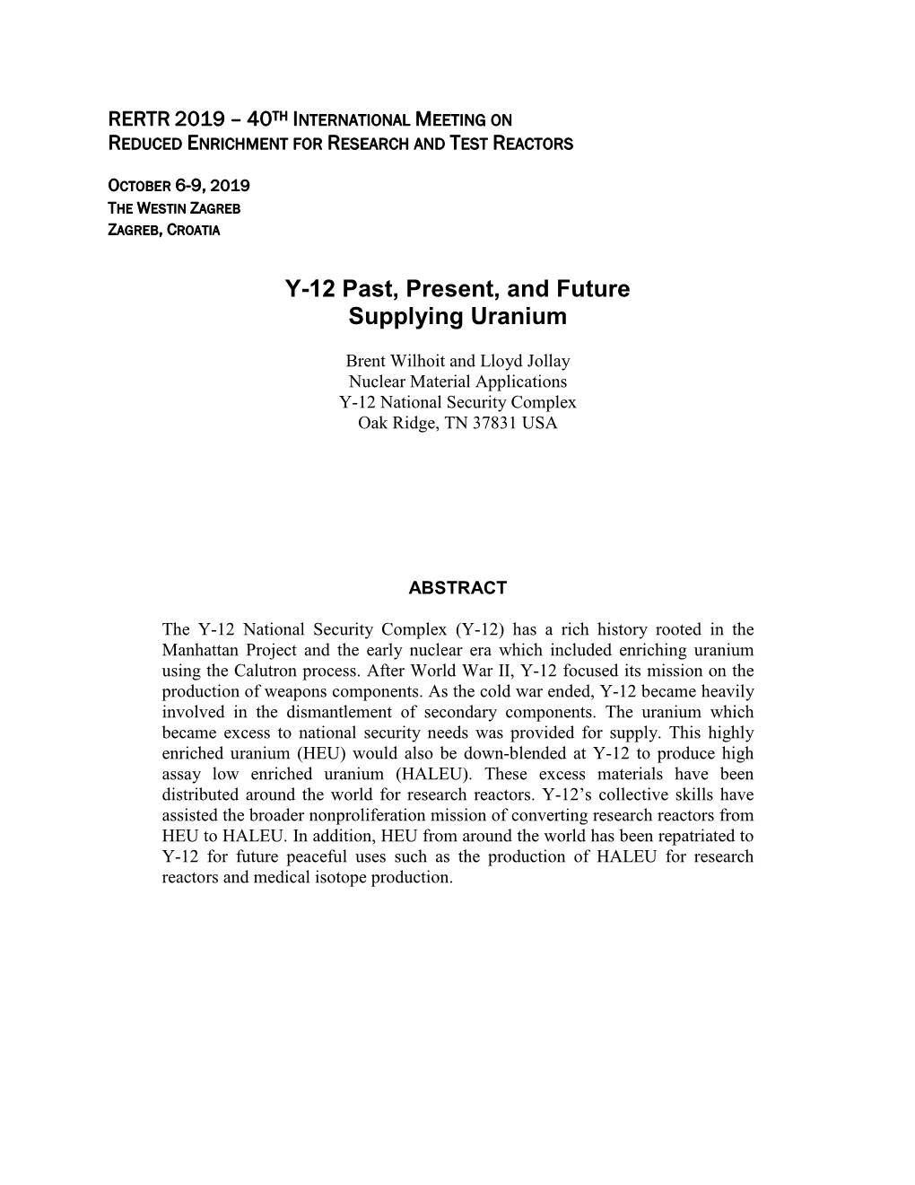 Paper Formatting Instructions