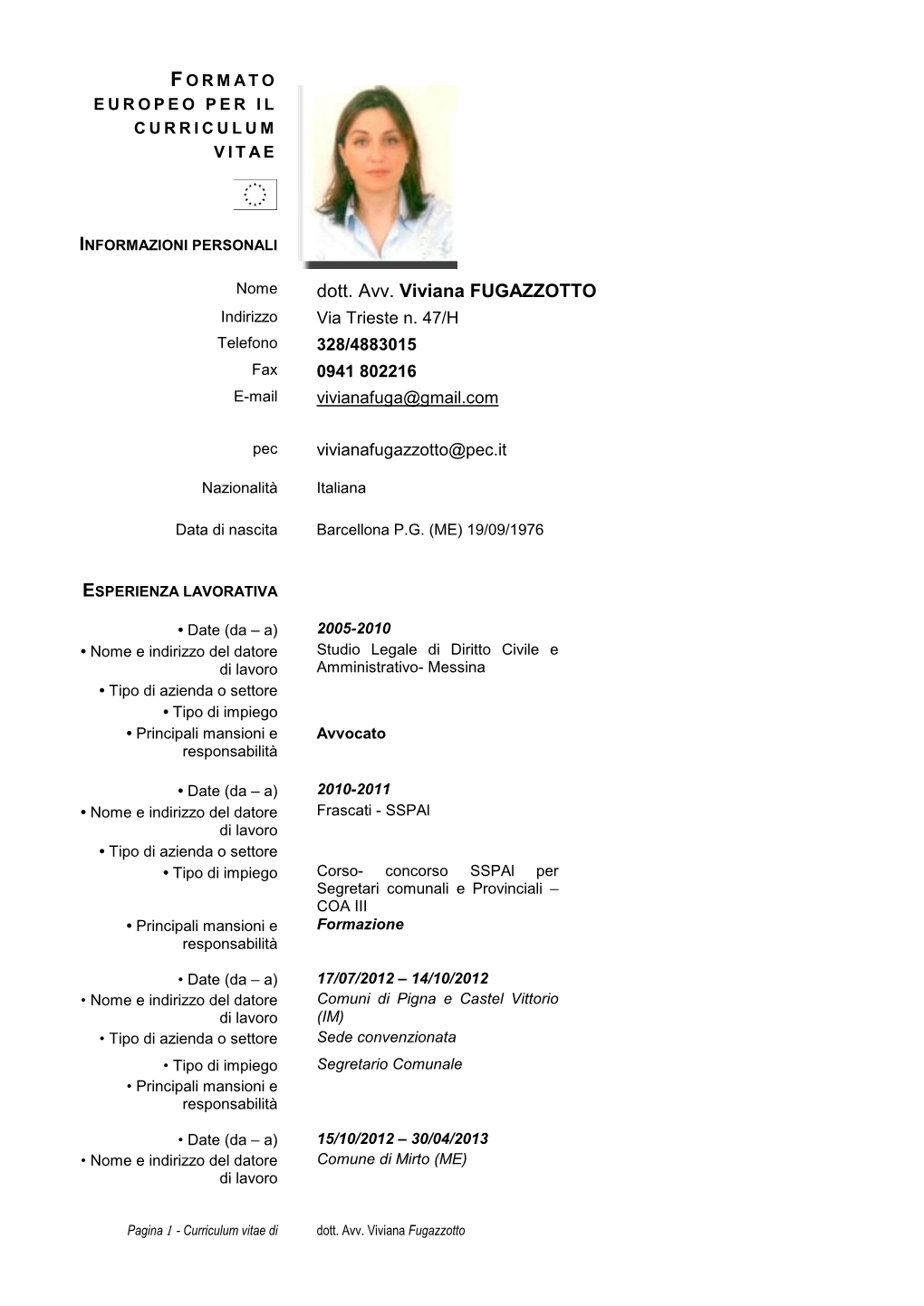 Curriculum Vitae