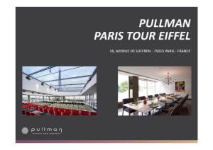 Pullman Paris Tour Eiffel 2018