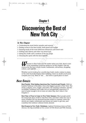 Discovering the Best of New York City