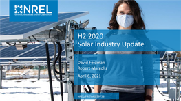 H2 2020: Solar Industry Update