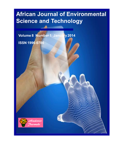African Journal of Environmental Science and Technology