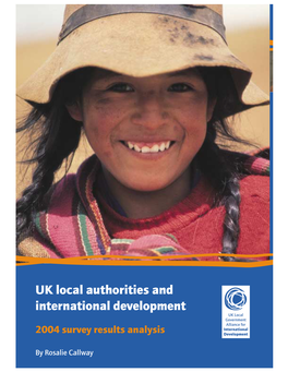 UK Local Authorities and International Development