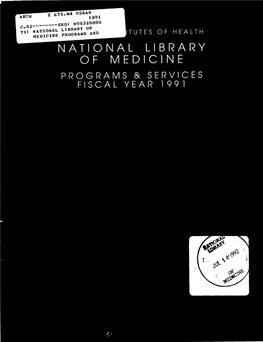 1991 the Regional Medical Library Network Was Expanded from Seven to Eight Regions