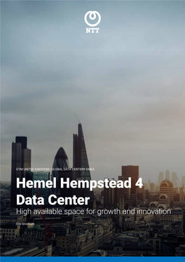 Hemel Hempstead 4 Data Center High Available Space for Growth and Innovation