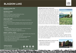 Blagdon Lake