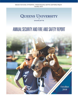 Annual Security and Fire and Safety Report October 2018