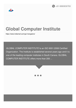 Global Computer Institute