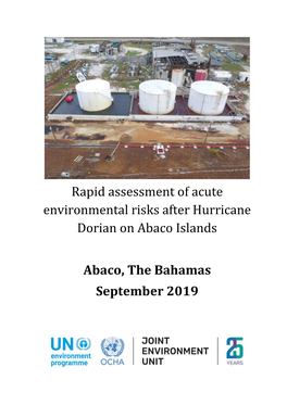 The Response on Abaco Islands
