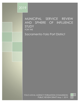 Sac-Yolo Port District Public Review Draft MSR May 1, 2019