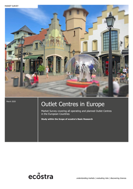 Outlet Centres in Europe