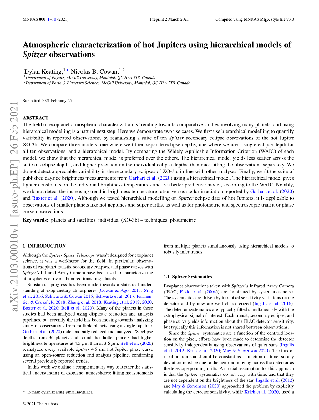 Atmospheric Characterization of Hot Jupiters Using Hierarchical Models of Spitzer Observations